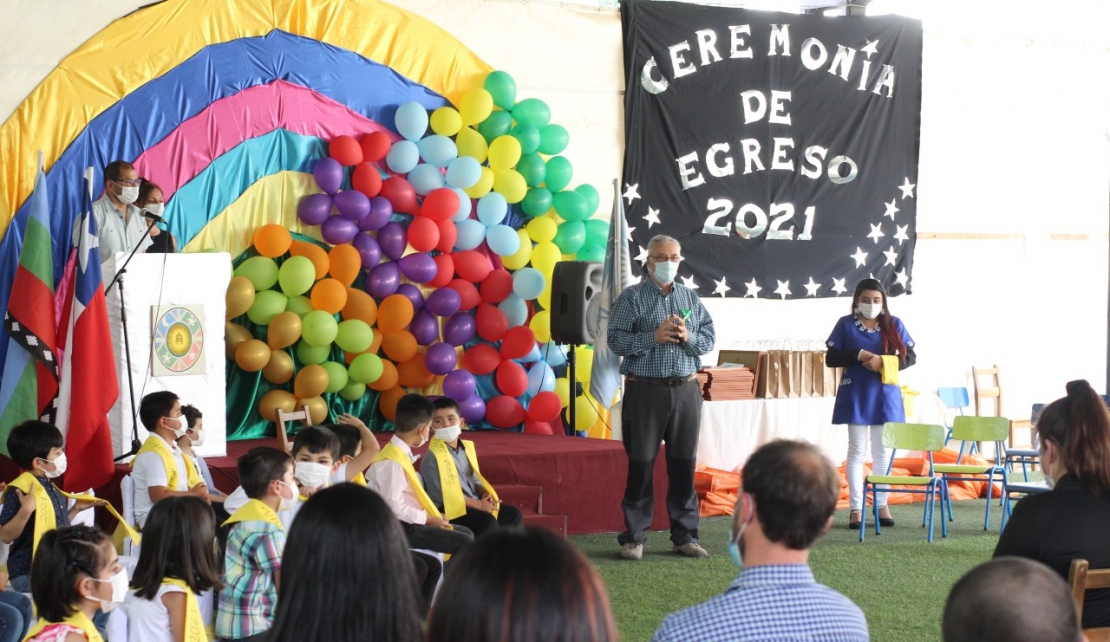 Ceremonia egreso Kinder 2021 - Colegio Calasanz Kurarewe